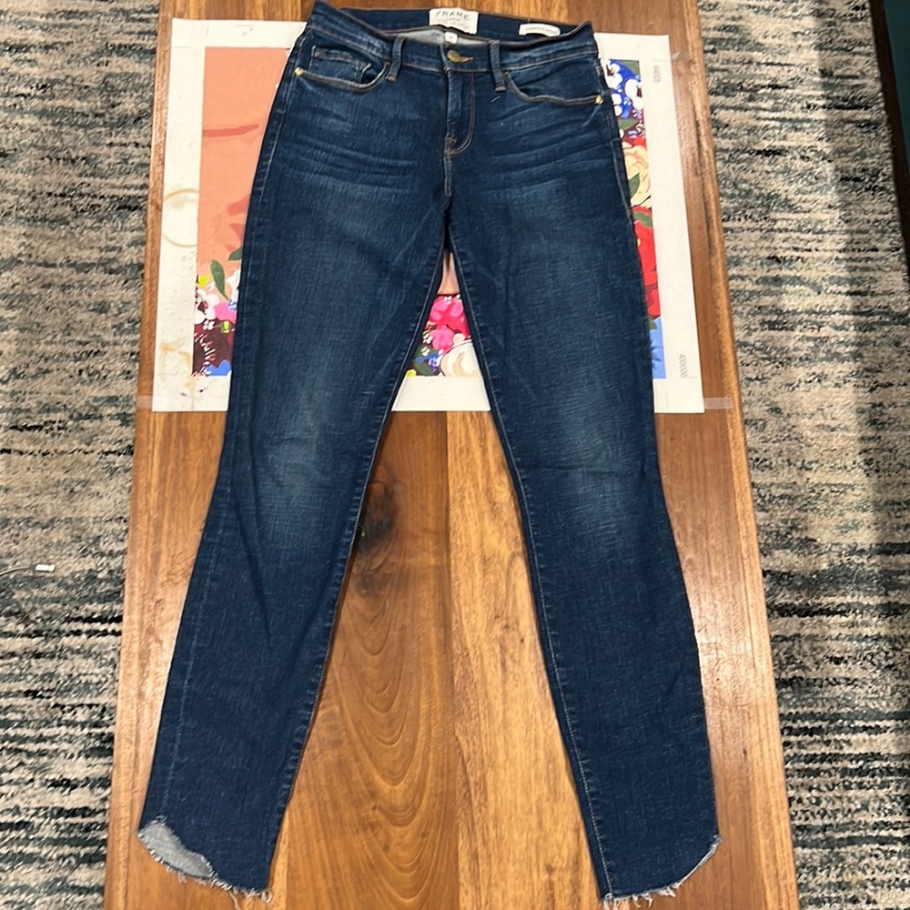 Frame Denim Le Skinny Dr Jeanne